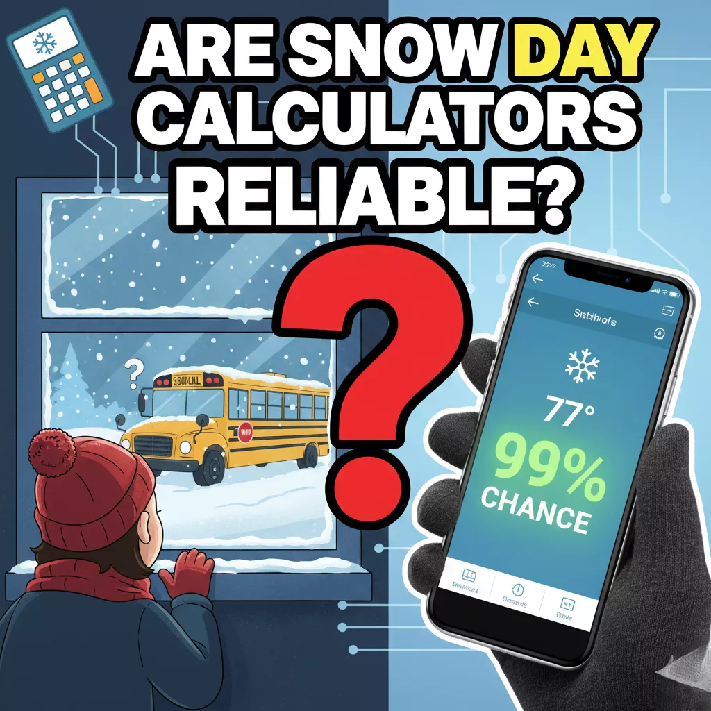 Are Snow Day Calculators Reliable? What the Data Shows