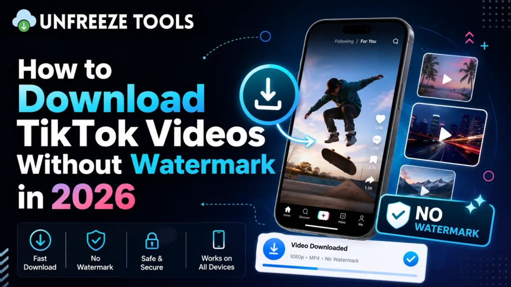 How to Download TikTok Videos Without Watermark in 2026