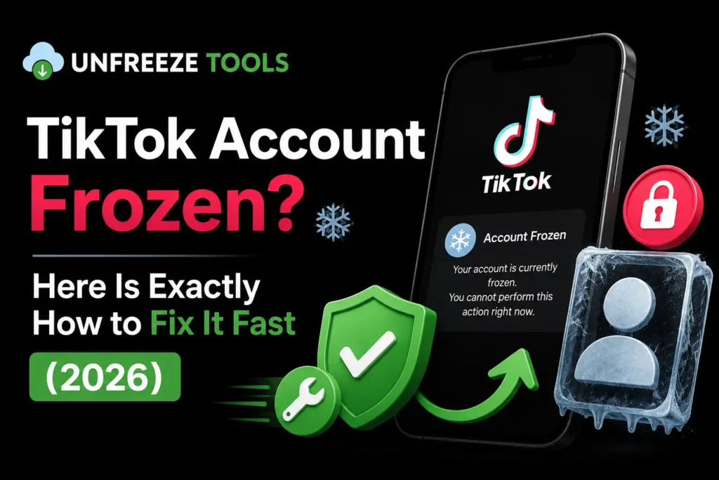 TikTok Account Frozen
