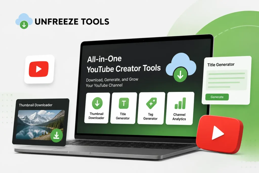 YouTube Creator Tools Thumbnail Downloader, Title Generator & More (2026)