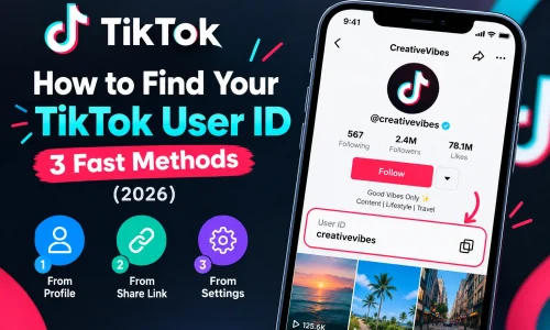 How to Find Your TikTok User ID: 3 Fast Methods (2026)