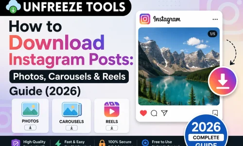 How to Download Instagram Posts Photos, Carousels & Reels Guide (2026)