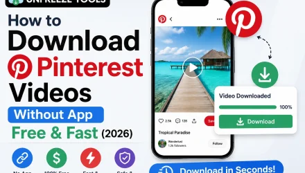 How to Download Pinterest Videos Without App Free & Fast (2026)