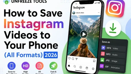 How to Save Instagram Videos to Your Phone (All Formats) 2026