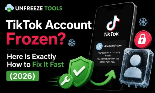 TikTok Account Frozen