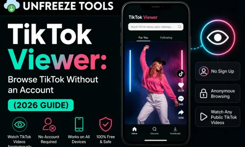 TikTok Viewer Browse TikTok Without an Account (2026 Guide)