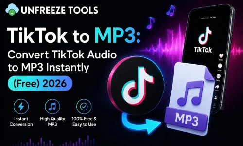 TikTok to MP3 Convert TikTok Audio to MP3 Instantly (Free) 2026