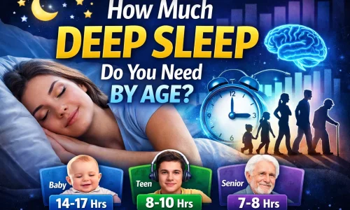 De combien d'heures de sommeil profond avez-vous besoin selon votre âge ?