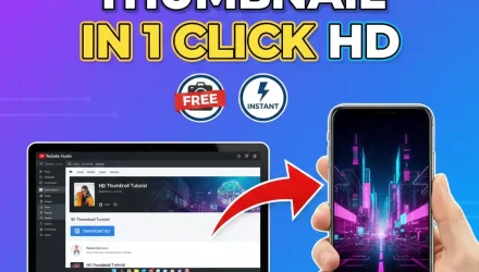 So erhalten Sie ein YouTube-Thumbnail in HD (einfach und kostenlos)